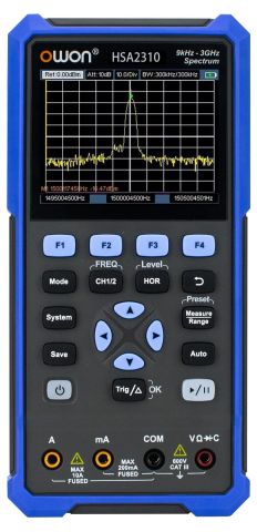 3GHz - Spektrum Analizör  + Osiloskop 100MHz – OWON HSA2310
