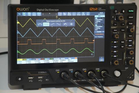 500 MHz 4 Kanal 12 Bit Dijital Osiloskop – ADS3504A