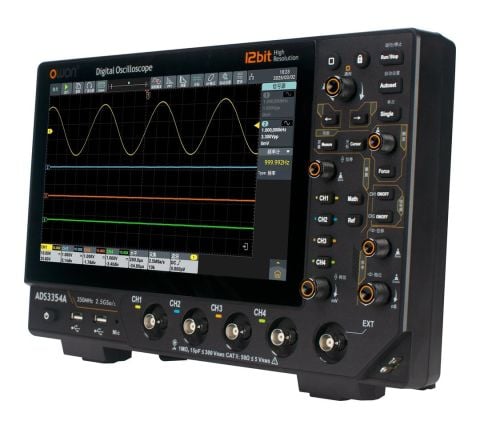 350 MHz 4 Kanal 12 Bit Osiloskop – ADS3354A