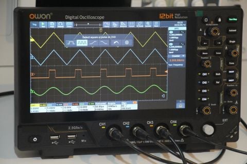 100 MHz 4 Kanal 12 Bit Osiloskop – ADS3104A