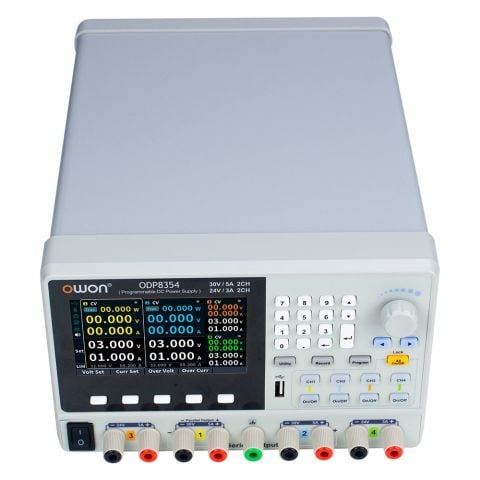 30V / 5A / 204W – DC Güç Kaynağı – 4 Kanal – OWON ODP8354