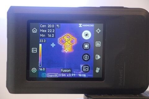 HIKMICRO PocketE Termal Kamera -20~350C