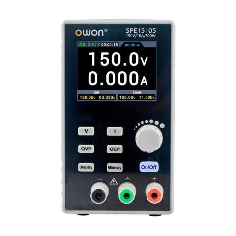 150V / 10A / 500W – DC Güç Kaynağı – OWON SPE15105