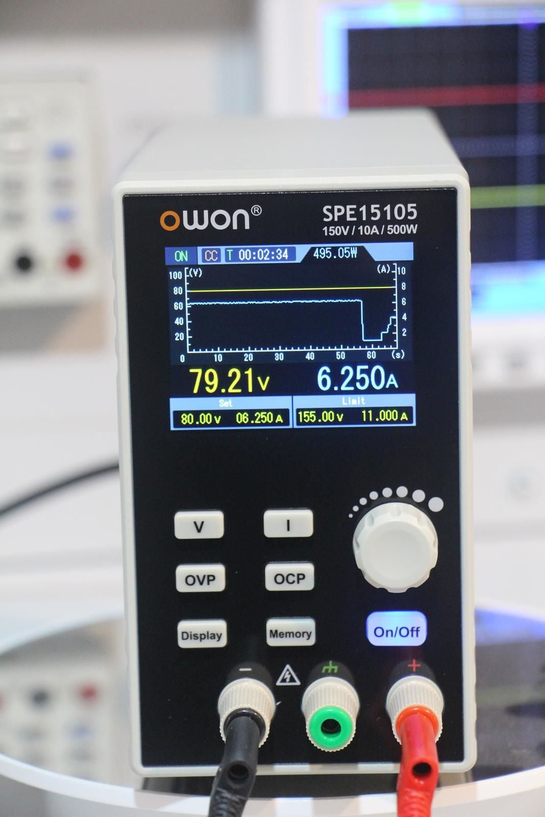 150V / 10A / 500W – DC Güç Kaynağı – OWON SPE15105