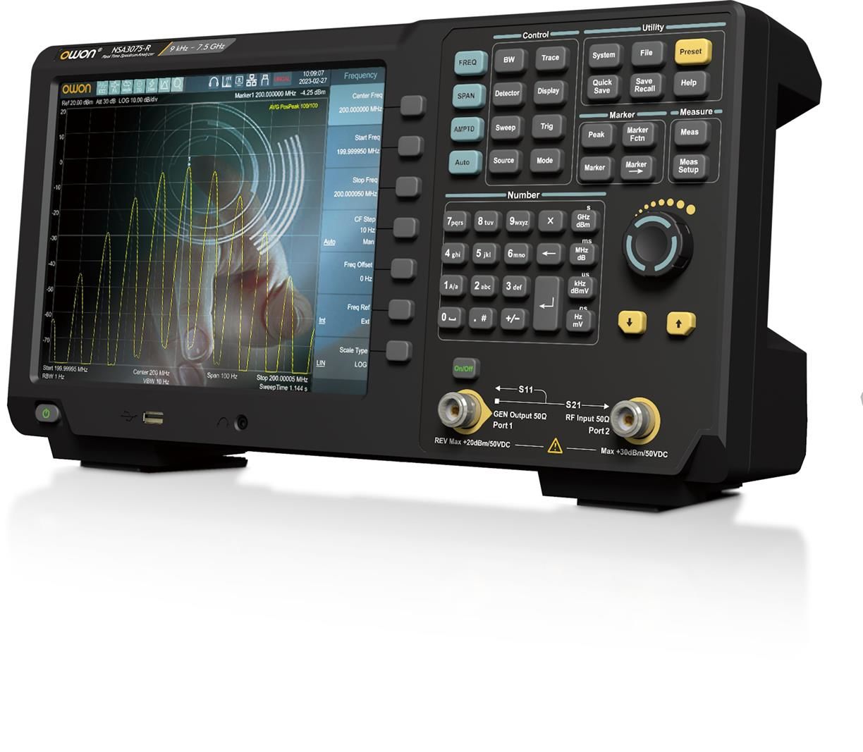 3.6GHz – Spektrum Analizör – Real-Time – VNA - OWON - XSA3036R