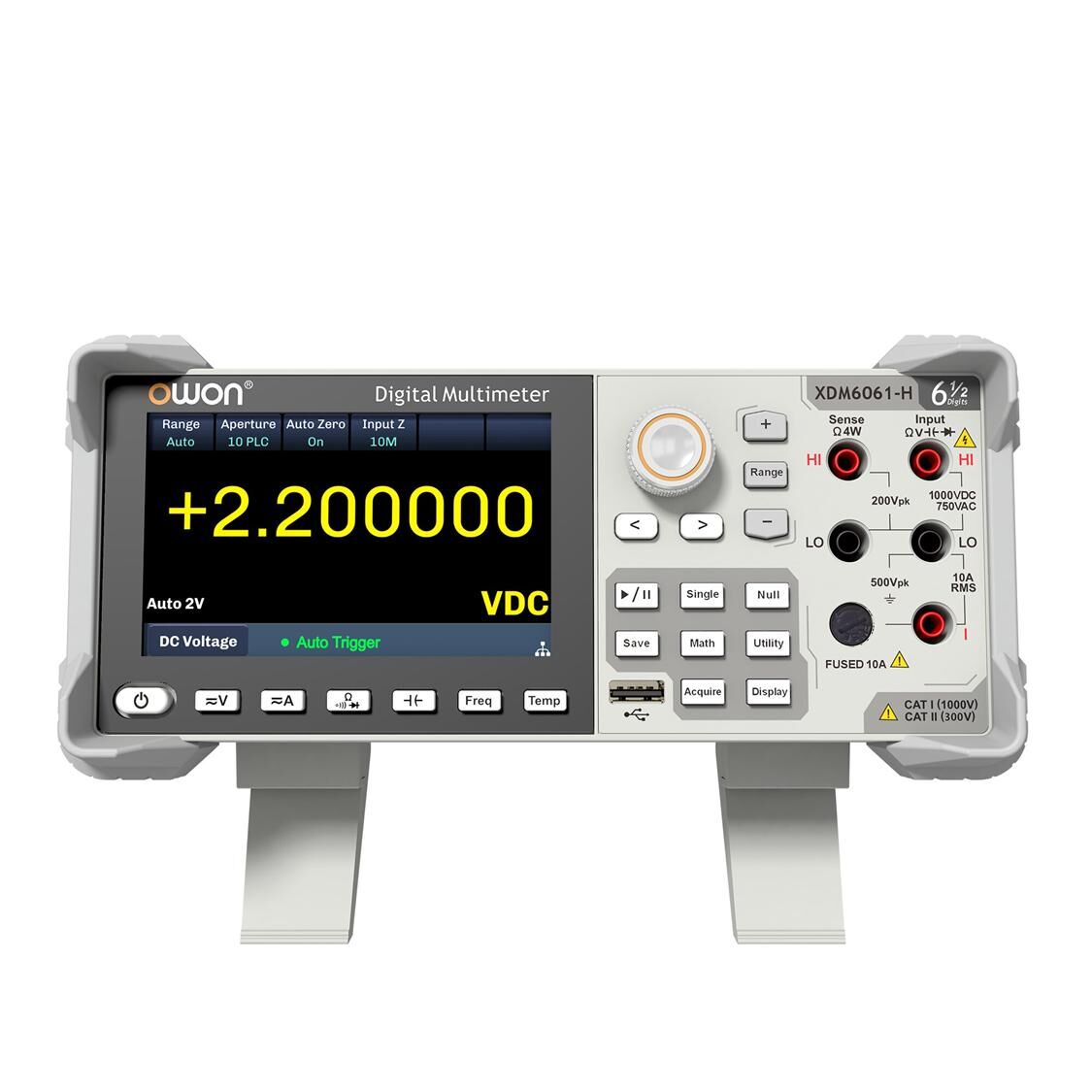 Masaüstü Multimetre – OWON XDM6061-H – 6½ Digit – 300V / 200A