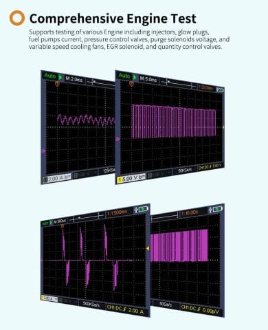 OWON HDS2102A – Otomotiv Teşhis Özellikli Taşınabilir Osiloskop
