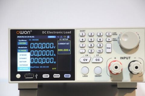 DC Elektronik Yük – OWON OEL8511B – 300V / 20A / 200W