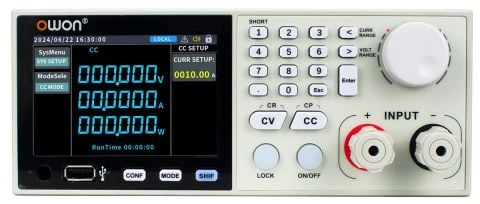 OWON OEL8512C DC Elektronik Yük – 600V / 40A / 400W