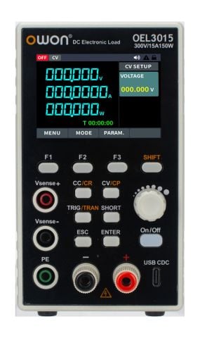OWON OEL3015 DC Elektronik Yük – 300V / 15A / 150W