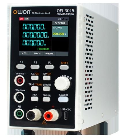 OWON OEL3015 DC Elektronik Yük – 300V / 15A / 150W