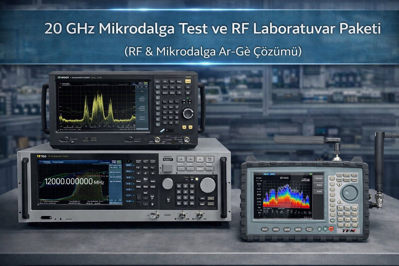 20 GHz RF & Mikrodalga Labı