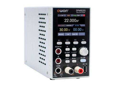 80V / 20A / 500W DC Güç Kaynağı + Multimetre – SPM8205