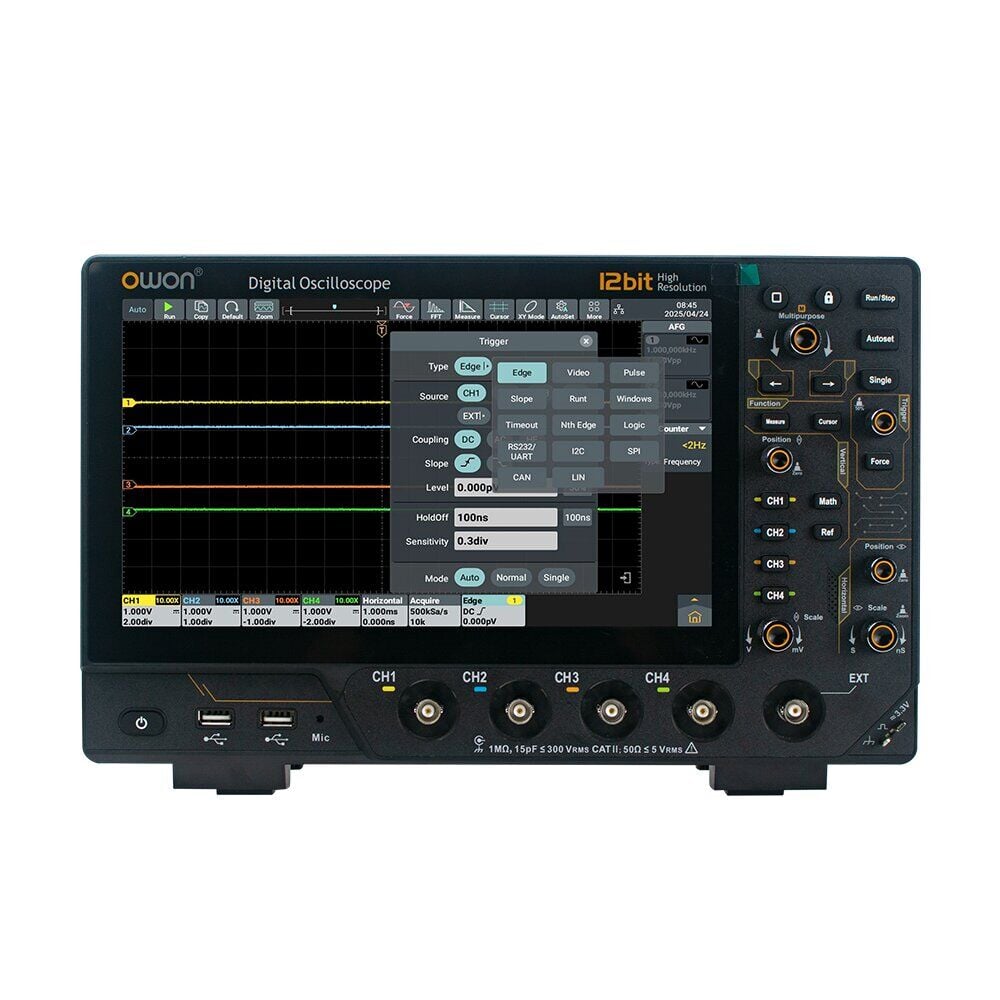 250MHz – 4 Kanal – 12 Bit – Osiloskop – ADS4254A