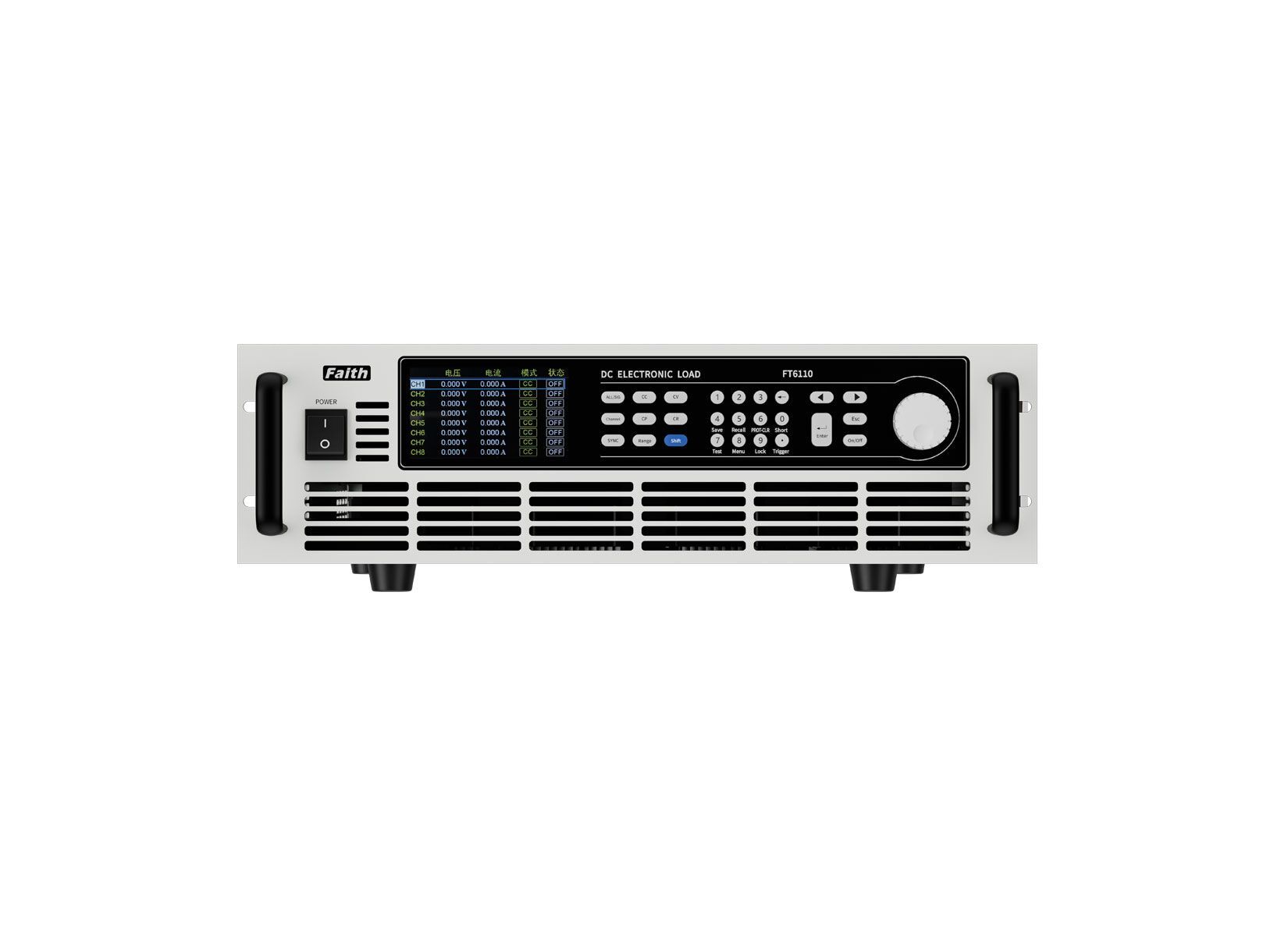 150W-300W Çok Kanallı DC Elektronik Yük Sistemi – Faith FT6110A/R Serisi