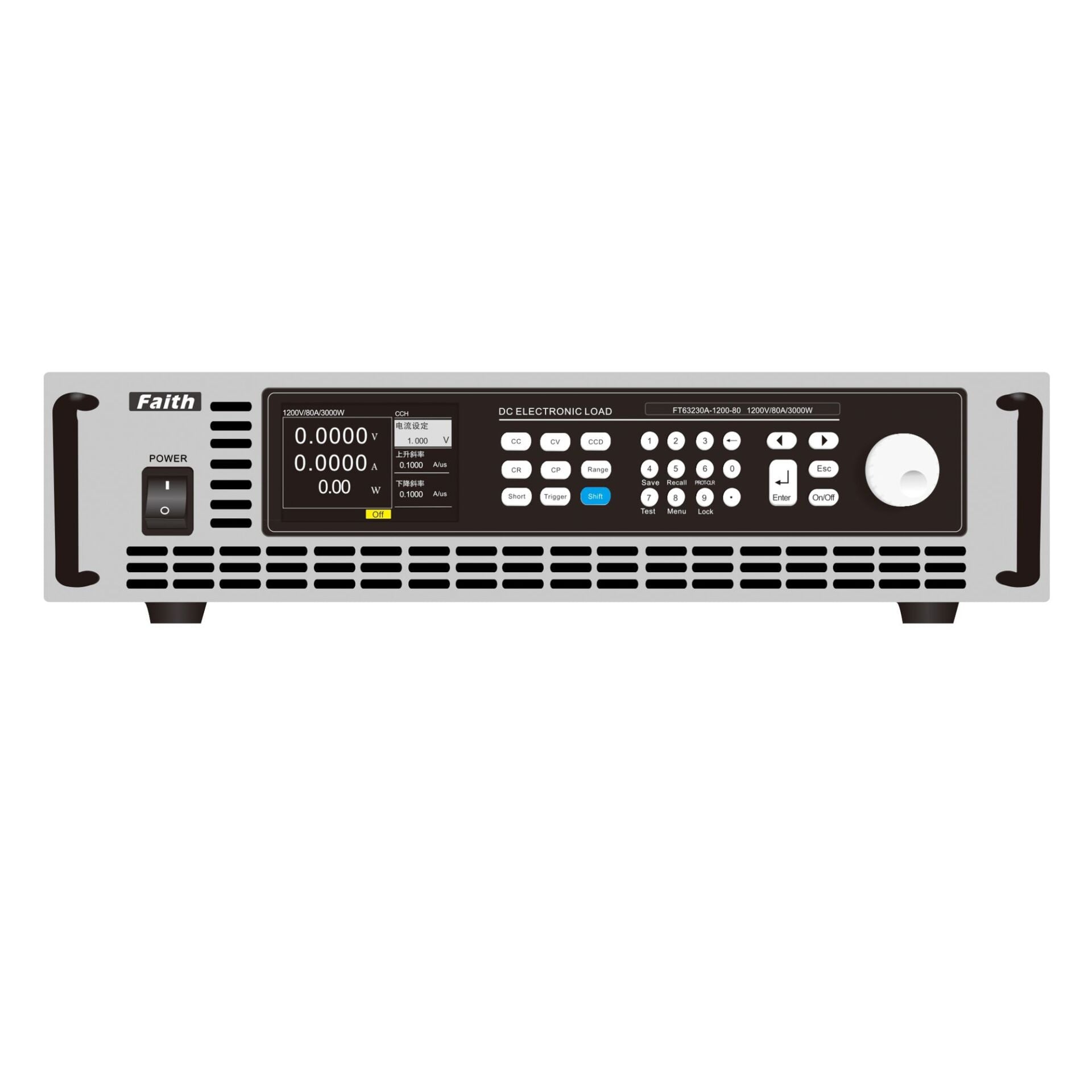 600W-30kW Orta Güç Programlanabilir DC Elektronik Yük – Faith FT63200A/E/H Serisi