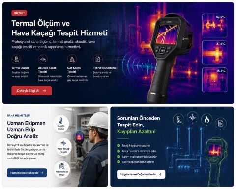 Endüstriyel Termal Analiz ve Kaçak Tespit Hizmetleri