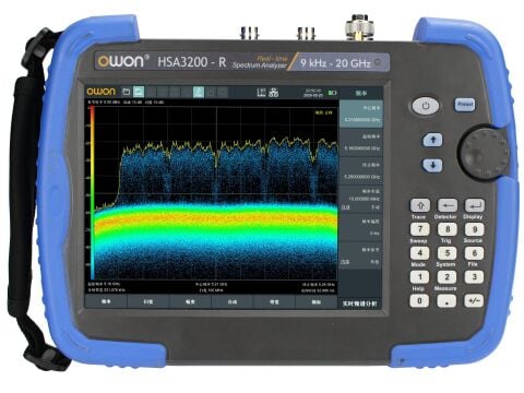 9 kHz – 20 GHz Gerçek Zamanlı Spektrum Analizörü OWON HSA3200-R