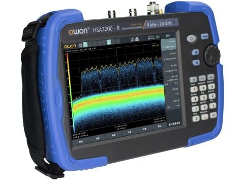 9 kHz – 20 GHz Gerçek Zamanlı Spektrum Analizörü OWON HSA3200-R