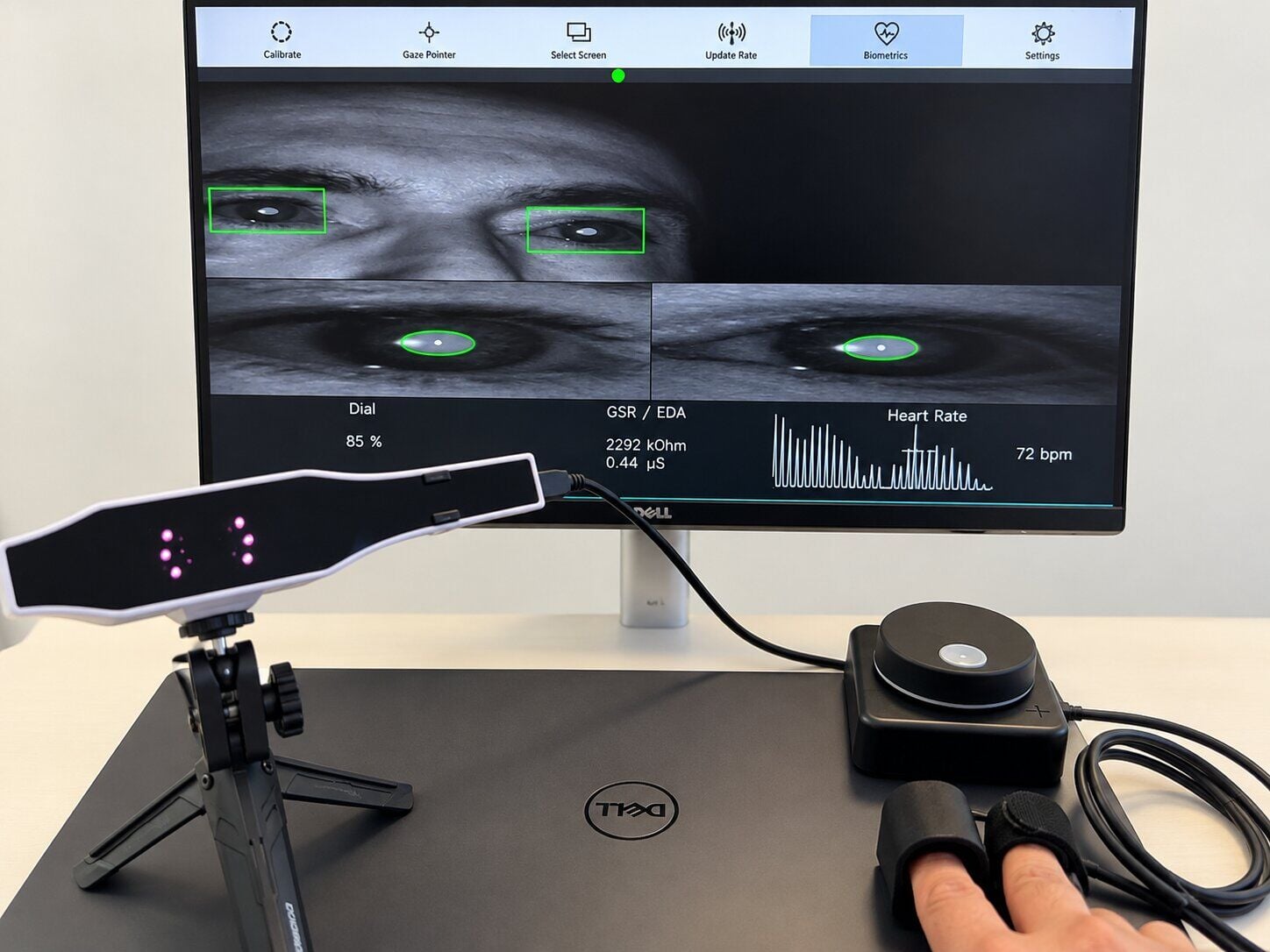 Gazepoint Biometrics HD Bundle | Eye Tracking Sistemi