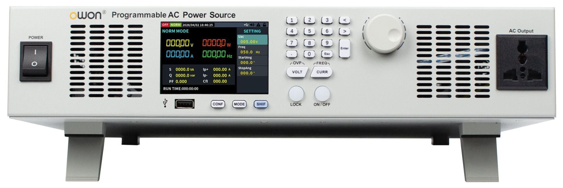 2 kVA – Programlanabilir AC Güç Kaynağı – OWON ACP2000