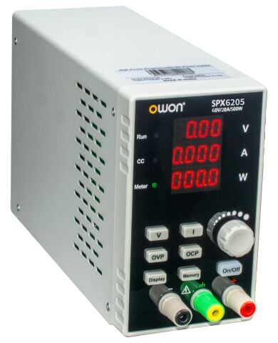 60V 20A 500W DC Güç Kaynağı OWON SPX6205
