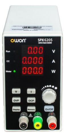 60V 20A 500W DC Güç Kaynağı OWON SPX6205