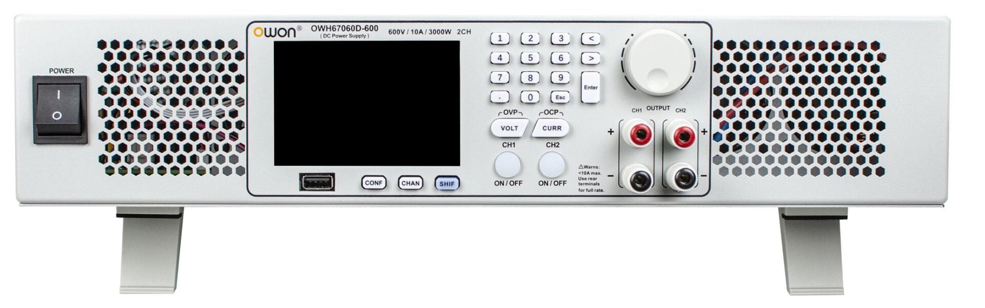 1 kW / 6 kW -  DC Güç Kaynağı -  2 Kanallı - OWON OWH67D Serisi