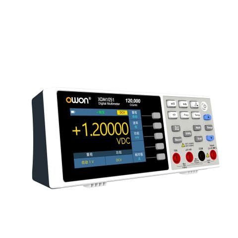 Masaüstü Multimetre  OWON XDM1251 5½ Digit Bataryalı – 120.000 Count